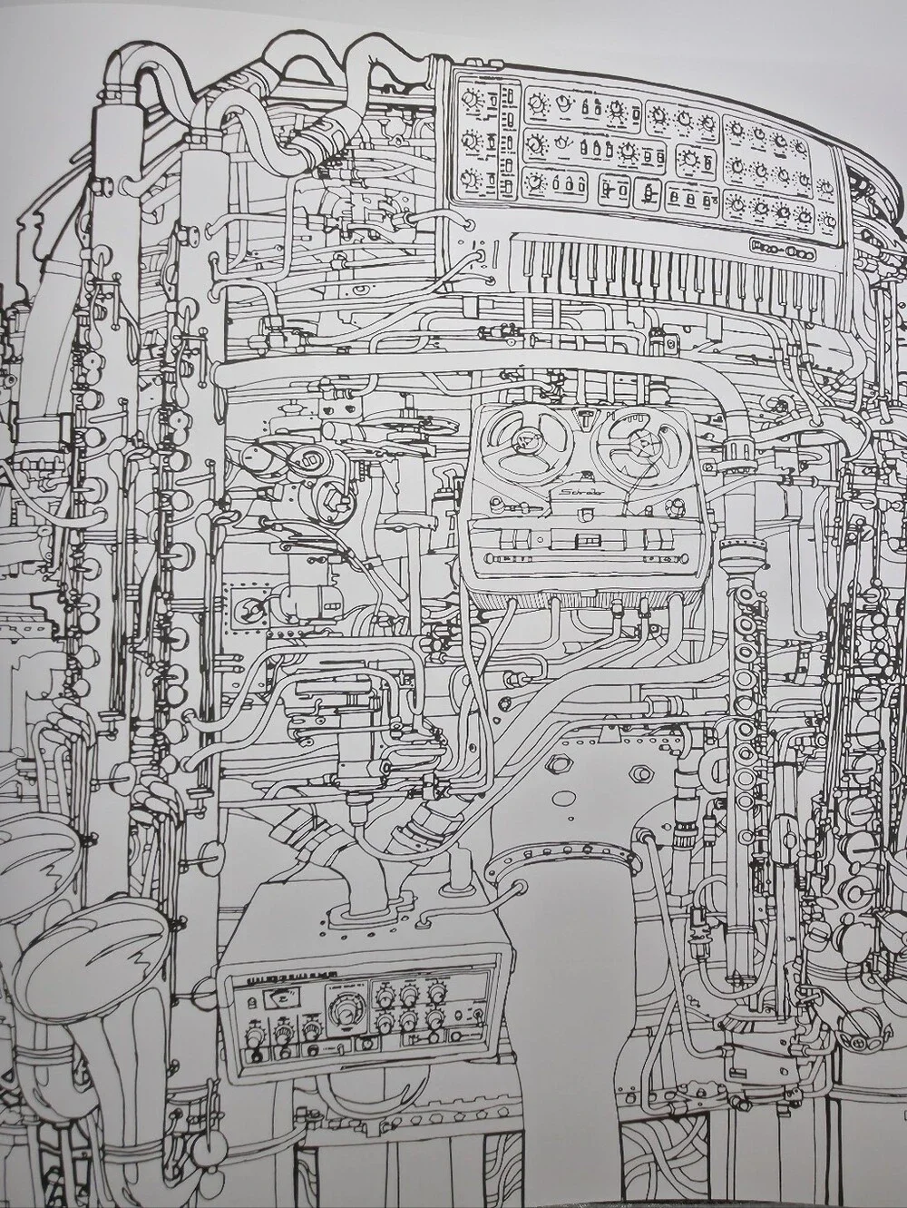 Fantastic Machines Adult Coloring Book #CRA3 - Picture 6 of 6